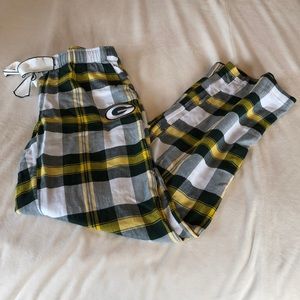 Green Bay Packers Pajama Pants NWOT
